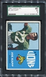 1964 Topps CFL #3 Joe Kapp B.C. Lions SGC 40