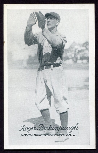 1921 Exhibits Roger Peckinpaugh 