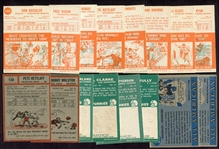 1955-1969 Topps & Philadelphia Football Lot of 35 Different