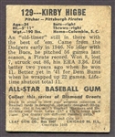 1948 Leaf #129 Kirby Higbe SP VG/EX