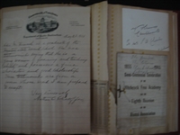 1910's Scrapbook of Salem D. Charles Boston Street Commissioner