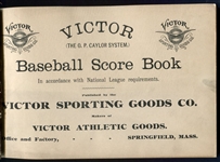 1890's Victor Sporting Goods No. 1 Score Book