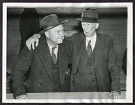 1940 Ty Cobb & Connie Mack Photograph