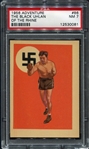 1956 Adventure Gum High Grade Near Set 84 of 100 Most PSA 8's & 9's Plus Dupes!