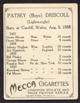 T220 Champion Athlete Patsey Driscoll and Glover VG+