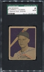 1949 Bowman #2 Whitey Lockman Signed Card SGC AUTH