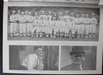 Two Different October 1911 Saturday Evening Mail w/World Series Photos