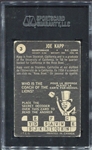1964 Topps CFL #3 Joe Kapp B.C. Lions SGC 40
