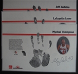 1982-83 Portland Trailblazers SunShine Pizza Laminated Place Mat Set of 7