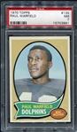 1970 Topps #135 Paul Warfield Miami Dolphins PSA 7