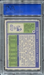 1972 Topps #80 Bob Griese Miami Dolphins PSA 7