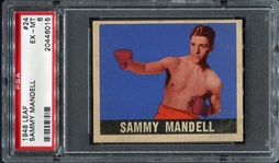 1948 Leaf Boxing #24 Sammy Mandell PSA 6
