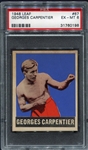 1948 Leaf Boxing #67 Georges Carpentier PSA 6
