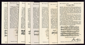 1908 Theodore Presser Composer Reward Cards 1 Complete Set in Original Pack + more!