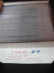 1988-89 Fleer Basketball Complete Set with Stickers Nrmt/Mt