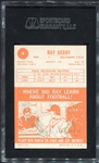 1963 Topps #4 Ray Berry SGC 86