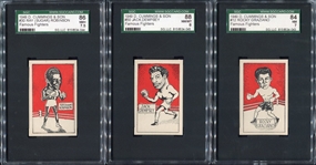 1949 Cummings & Son Famous Fighters Complete Set of 64 w/SGC Graded