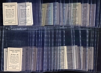 1949 Cummings & Son Famous Fighters Complete Set of 64 w/SGC Graded