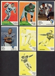 1960 & 1961 Fleer Lot of 7 w/Missing Color Cards