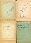 1960's Autograph Book Pages w/Willie Mays & Many More!