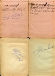 1960's Autograph Book Pages w/Willie Mays & Many More!