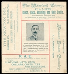 1895 Dartmouth vs. Brown Baseball Program w/Football Advertising Insert