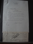 Early 1900's Collection of Detroit Tigers Correspondence, Contracts, Receipts, Etc
