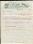 Lot of 3 Minor League/Semi Pro Letterhead Correspondence