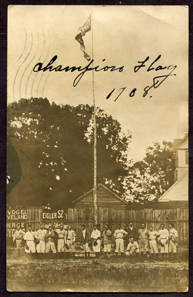 1908 Sumter South Carolina Gamecocks Opening Day RPPC