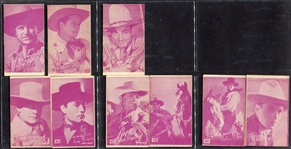 Circa 1930's/40's Western Small Size Vending Cards? 27 Different