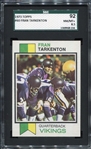1973 Topps #60 Fran Tarkenton SGC 92
