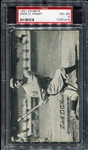 1921 Exhibits Zach Wheat PSA 4
