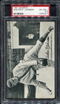 1921 Exhibits Walter Johnson PSA 4.5