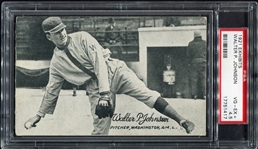 1921 Exhibits Walter Johnson PSA 4.5