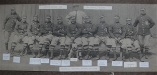 1910 Cheyenne Indians Oversize Baseball Cabinet