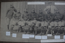 1910 Cheyenne Indians Oversize Baseball Cabinet