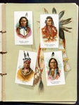 1888 Allen & Ginter A2 Album of Celebrated American Indian Chiefs Partial Album
