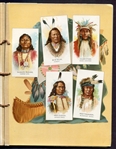 1888 Allen & Ginter A2 Album of Celebrated American Indian Chiefs Partial Album