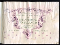1895 American Tobacco Company Catalogue of Premiums