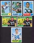 1968 Topps Football Lot of 15 EX-Exmt