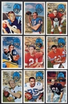 1970 Kelloggs 3-D Football Lot of 10 Different Many HOFers