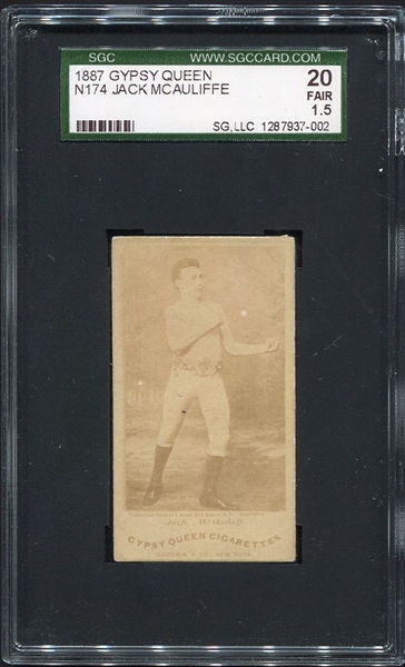 N174 Gypsy Queen Jack McCauliffe SGC 20
