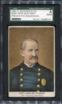 N288 Buchner Police Inspectors & Fire Chiefs John McElwain SGC AUTH