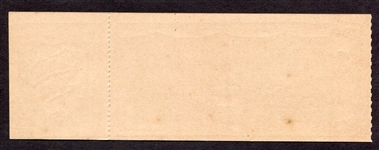 1895 Omaha Base Ball Club of the Western Association Unused Ticket