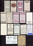 Diverse Curling Lot of 31 Cards and Postcards 1880's to 1970's