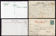 Diverse Curling Lot of 31 Cards and Postcards 1880's to 1970's