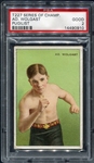 T227 Ad Wolgast Pugilist Miners Extra PSA 2