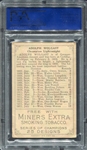 T227 Ad Wolgast Pugilist Miners Extra PSA 2