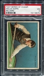 T227 Willie Hoppe Honest Long Cut PSA 3