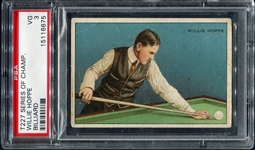 T227 Willie Hoppe Honest Long Cut PSA 3